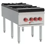 Wolf WSPR2F, 49-Inch Double Burner Stock Pot Range