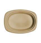 World Centric PL-SC-U9O, 9-Inch Oval Fiber Plate, 1000/CS, ASTM D6400, BPI, USDA