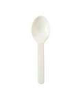 World Centric SP-CS-3, 3-inch White PLA Tasting Spoons, 3000/CS