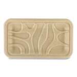 World Centric TR-SC-1418-LF, 14x18-inch Fiber Serving Trays, 100/CS