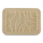 World Centric TR-SC-8PL, 10.5-inch Fiber Laminated Meat Trays, 480/CS