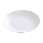 Yanco AC-14-C 14-Inch Abco Porcelain Super White Coupe Plate, 4/CS