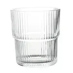 Yanco AM-214, 4.75x3.50x2.88-Inch 15 Oz Aqua Mist Stackable Beverage Glass, 24/Pack