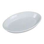 Yanco BK-002 8 Oz 7x4-Inch Bone China White Oval Baking Dish, 36/CS