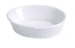 Yanco BK-005 7 Oz 5.5x3.87x1.5-Inch Bone China White Oval Baking Dish, 36/CS