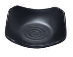 Yanco BP-0105 5.5-Inch Black Pearl Melamine Square Dish, 48/CS