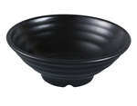 Yanco BP-3019 48 Oz 9-Inch Black Pearl Melamine Round Bowl, 24/CS