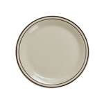 Yanco BR-16 10.5-Inch Porcelain Speckled Plate, DZ