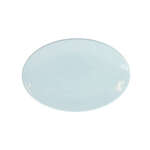 Yanco ВЅ-2913 13.75-Inch Bay Shell Melamine Oval Light Blue Plate, DZ (Discontinued)