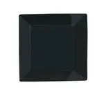 Yanco CA-112BK, 12&rdquo; Carnival Black Square China Plate, 12/CS