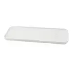 Yanco CA-513, 13.75x5x0.63-Inch Cambria Rectangular Plate, 24/Pack