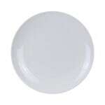 Yanco CO-112 12-Inch Coupe Melamine Round White Plate, 24/CS
