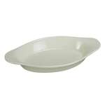 Yanco CO-8-W 8 Oz 8.5x4.25x1.125-Inch Porcelain White Welsh Rabbit Oval Dish, 36/CS