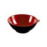 Yanco CR-3545 10 Oz Black&Red Melamine Sauce Bowl, 48/CS