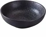 Yanco DB-3006 9 Oz 5x1.75-Inch Porcelain Diamond Black Salad Bowl, 36/CS