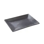 Yanco DB-408 8x5.5x.875-Inch Porcelain Diamond Black Rectangular Plate, 36/CS