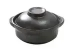 Yanco DB-4107 20 Oz 6.5x2.5-Inch Porcelain Diamond Black Bowl With Lid, DZ
