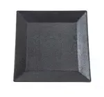Yanco DB-508 8x8x0.875-Inch Porcelain Diamond Black Square Plate, 36/CS