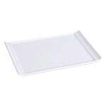 Yanco FU-1310 10.25x7-Inch Porcelain Fuji Rectangular Display Plate, 24/CS