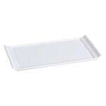 Yanco FU-1315 15.75x11-Inch Porcelain Fuji Rectangular Display Plate, 6/CS