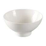 Yanco FU-805 10 Oz 5x2.5-Inch Porcelain Round Fuji Bone White Salad Bowl, 36/CS