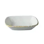 Yanco IB-405, 5x3.5x1-Inch 4 Oz Iris Blue Rectangular Bowl, 36/Pack