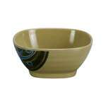 Yanco JP-1035 8 Oz Japanese Melamine Square Bowl, 48/CS