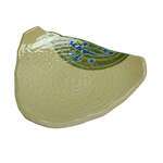 Yanco JP-1508 8-Inch Japanese Melamine Triangle Sushi Plate, 24/CS