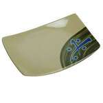 Yanco JP-1513 6.75x4.5-Inch Japanese Melamine Sushi Plate, 24/CS