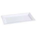 Yanco LK-218 17.75x11-Inch Lion King Porcelain Rectangular Super White Plate, 6/CS