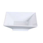 Yanco LK-404 4 Oz 4.5-Inch Lion King Porcelain Square Super White Dish With Foot, 36/CS