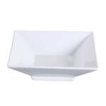 Yanco LK-410 64 Oz 10.75-Inch Lion King Porcelain Square Super White Dish With Foot, DZ