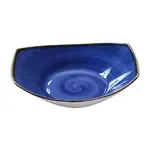 Yanco LY-309BU 20 Oz 9x7.875x2.375-Inch Lyon Blue Porcelain Round Blue Pasta/Salad Plate, 36/CS