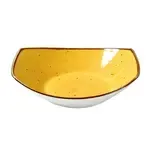 Yanco LY-309YL 20 Oz 9x7.875x2.375-Inch Lyon Yellow Porcelain Round Yellow Pasta/Salad Plate, 24/CS