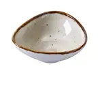 Yanco LY-404 5 Oz 4.75x4.375x1.625-Inch Lyon Porcelain Triangle Color Glazed Sauce Bowl, 36/CS