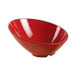 Yanco ME-308 16 Oz Mexico Melamine Red Sheer Bowl, 48/CS