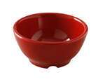 Yanco ME-504 10 Oz Mexico Melamine Round Red Bowl, 48/CS