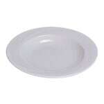 Yanco MM-120 24 Oz 12-Inch Miami Porcelain Round White Pasta Bowl, DZ