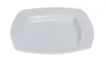 Yanco MM-309 12 Oz 9-Inch Miami Porcelain Square White Soup Plate, 24/CS