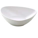 Yanco MO-211 75 Oz Moderne Melamine White Triangle Pasta Plate, DZ