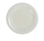 Yanco MS-012IV 12-Inch Milestone Melamine Wide Rim Round Ivory Plate, DZ