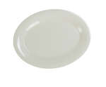 Yanco MS-213IV 13.5x10.5-Inch Milestone Melamine Oval Ivory Platter, DZ