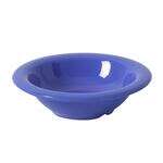 Yanco MS-5044BU 4.5 Oz Milestone Melamine Round Blue Salad Bowl, 48/CS