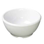 Yanco MS-504WT 4.5 Oz Milestone Melamine Round White Salad Bowl, 48/CS