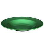 Yanco MS-5809GR 13 Oz Milestone Melamine Round Green Pasta Bowl, 24/CS