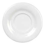 Yanco MS-9303WT 5.5-Inch Milestone Melamine Round White Saucer for 303/313/5044/9018, 48/CS