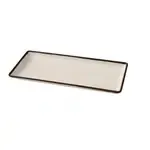 Yanco NA-413, 13x5.75x1-Inch Nature Art Rectangular Plate, 24/Pack