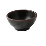 Yanco NA-5003BK, 3.50x1.75-Inch 4 Oz Nature Art Sauce Dish, 72/Pack