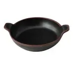 Yanco NA-509BK, 9x7.5x1.75-Inch 24 Oz Nature Art Black Bowl with Handle, 36/Pack