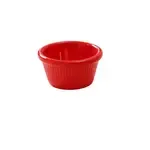 Yanco NC-509RD, 2.88-Inch 2 Oz Melamine Red Fluted Ramekin, 72/Pack